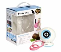 D-Link DCS-825L EyeOn Baby Monitor Wi-Fi con Mydlink Cloud, Risoluzione HD, Slot per MicroSD, Sensore di Temperatura, Bianco