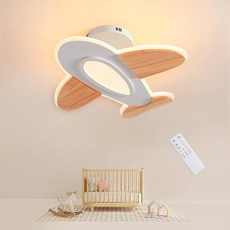 FANLG Plafoniera LED Soffitto, 40W Plafoniera bambini 50 cm Lampada da Soffitto moderna per camera da letto, Camera per bambini
