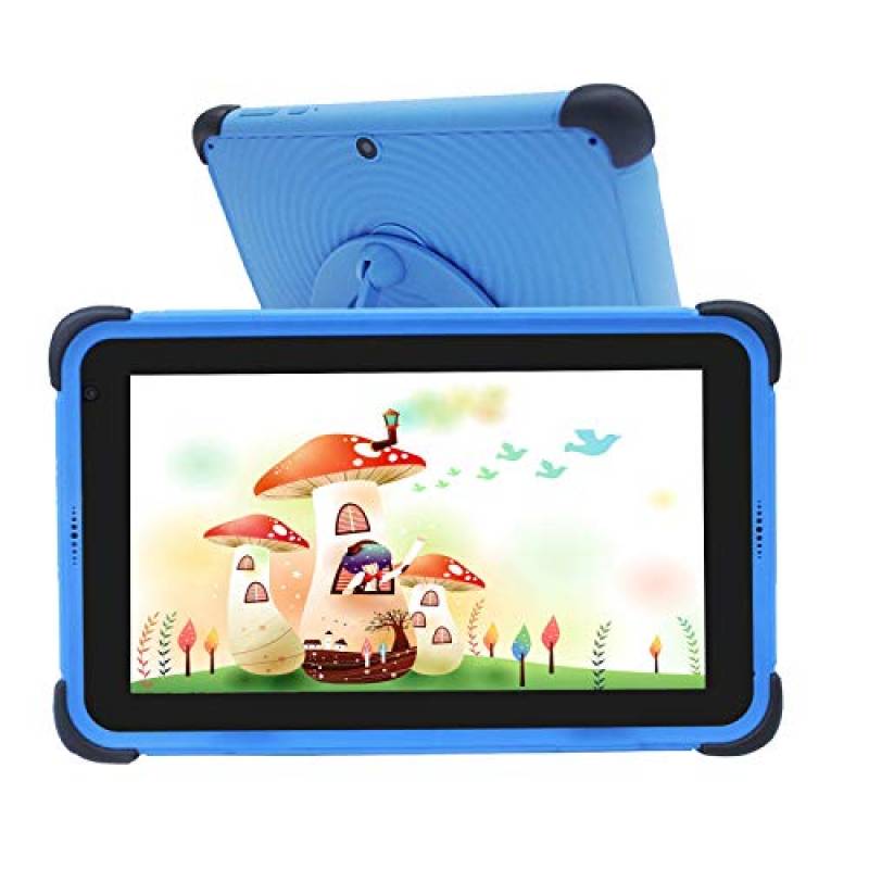 Tablet per Bambini 7 Pollici, Tablet Bambini Android 11 IPS HD Display 2GB+32GB WiFi Bluetooth Tablet per Bambini con Kid-Proof Custodia, Blu