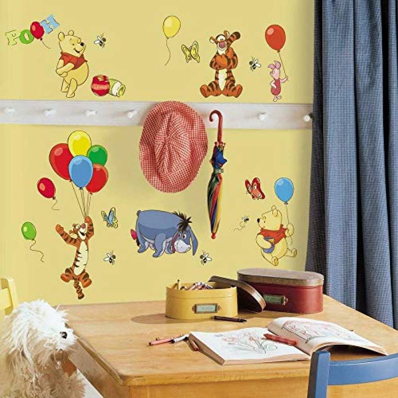 RoomMates Disney - Adesivo da parete di Winnie the Pooh