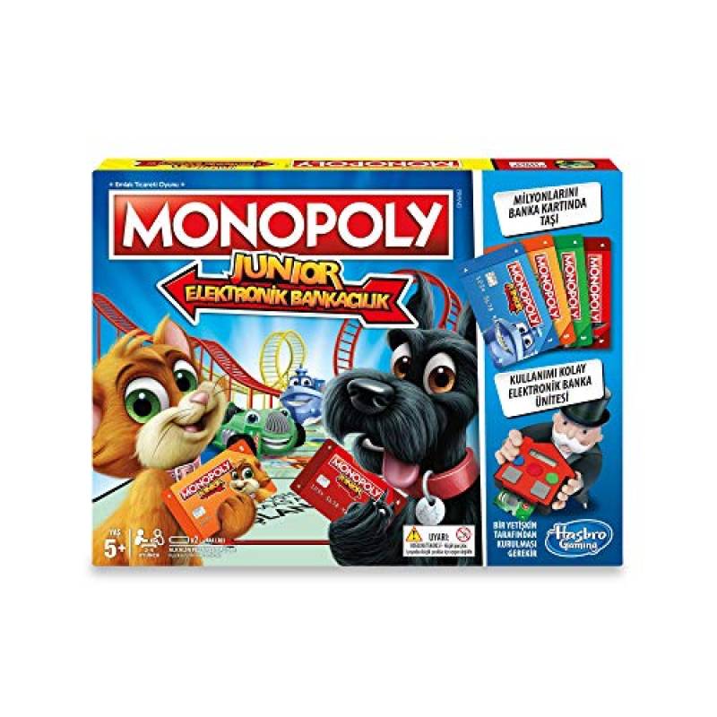 Monopoly Hasbro Jeu Junior: Banque électronique